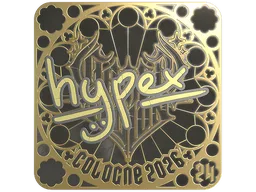 Sticker | hypex (Gold, Ranked) | Cologne 2026