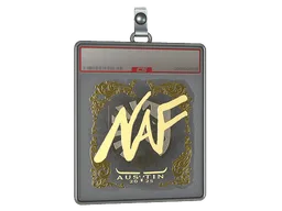 Sticker Slab | NAF (Gold) | Austin 2025