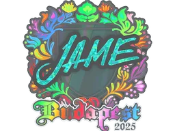 Sticker | Jame (Holo) | Budapest 2025