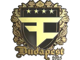 Sticker | FaZe Clan (Gold) | Budapest 2025