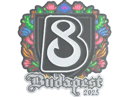 Sticker | B8 (Embroidered) | Budapest 2025