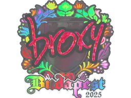 Sticker | broky (Holo) | Budapest 2025