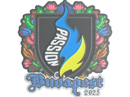 Sticker | Passion UA (Embroidered) | Budapest 2025