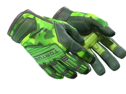 ★ Specialist Gloves | Lime Polycam (Factory New)