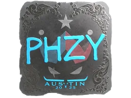 Sticker | phzy (Foil) | Austin 2025