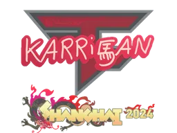Sticker | karrigan | Shanghai 2024