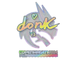 Sticker | donk (Holo) | Copenhagen 2024