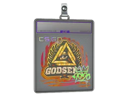 Sticker Slab | GODSENT (Holo) | 2020 RMR