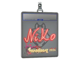 Sticker Slab | NiKo | Shanghai 2024