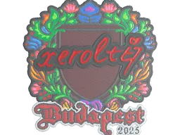 Sticker | xerolte (Embroidered) | Budapest 2025