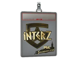Sticker Slab | interz (Gold) | Stockholm 2021