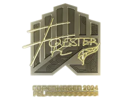 Sticker | Forester (Gold) | Copenhagen 2024