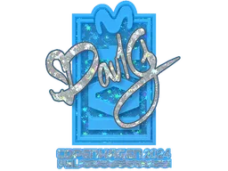 Sticker | dav1g (Glitter) | Copenhagen 2024