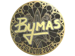 Sticker | Bymas (Gold) | Cologne 2026