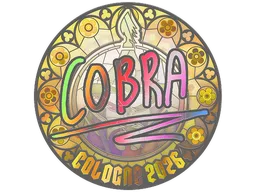 Sticker | cobra (Holo) | Cologne 2026