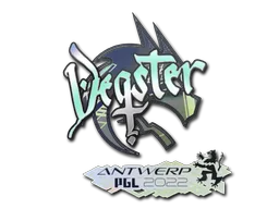 Sticker Slab | degster (Holo) | Antwerp 2022