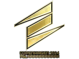 Sticker | ECSTATIC (Gold) | Copenhagen 2024