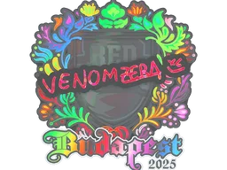 Sticker | venomzera (Holo) | Budapest 2025