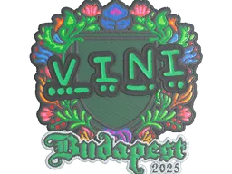 Sticker | VINI (Embroidered) | Budapest 2025