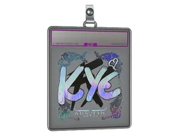 Sticker Slab | kye (Holo) | Austin 2025