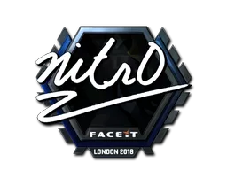 Sticker | nitr0 (Foil) | London 2018