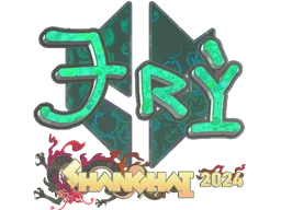 Sticker | TRY (Holo) | Shanghai 2024