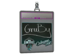 Sticker Slab | GruBy (Foil) | Cologne 2015