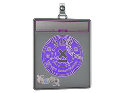 Sticker Slab | 9INE (Holo) | Paris 2023