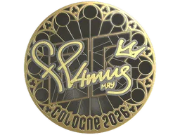 Sticker | FL4MUS (Gold) | Cologne 2026