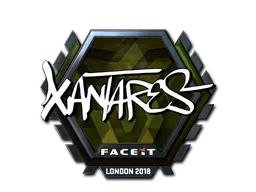Sticker Slab | XANTARES (Foil) | London 2018