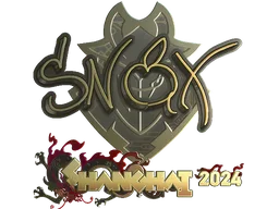Sticker | Snax (Gold) | Shanghai 2024