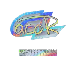 Sticker Slab | acoR (Holo) | Copenhagen 2024