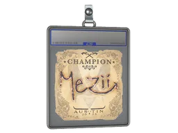 Sticker Slab | mezii (Champion) | Austin 2025