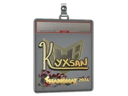 Sticker Slab | kyxsan (Gold) | Shanghai 2024