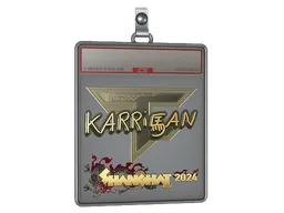 Sticker Slab | karrigan (Gold) | Shanghai 2024