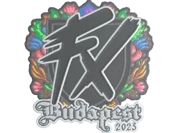 Sticker | Fluxo (Embroidered) | Budapest 2025