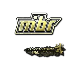 Sticker Slab | MIBR (Gold) | Antwerp 2022