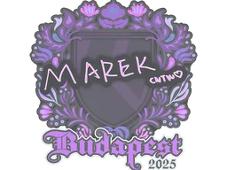 Sticker | Marek | Budapest 2025