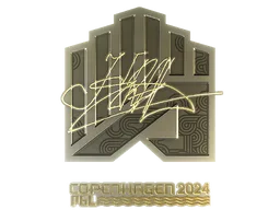 Sticker | Krad (Gold) | Copenhagen 2024