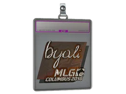 Sticker Slab | byali (Foil) | MLG Columbus 2016