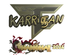 Sticker | karrigan (Gold) | Shanghai 2024