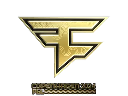Sticker | FaZe Clan (Gold) | Copenhagen 2024
