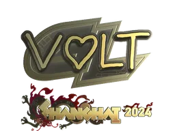 Sticker | volt (Gold) | Shanghai 2024