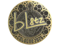 Sticker | bLitz (Gold) | Cologne 2026
