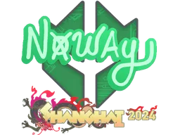 Sticker | noway | Shanghai 2024