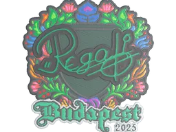 Sticker | regali (Embroidered) | Budapest 2025