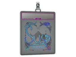 Sticker Slab | susp (Holo) | Austin 2025