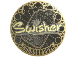 Sticker | Swisher (Gold) | Cologne 2026
