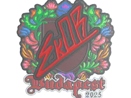 Sticker | sk0R (Embroidered) | Budapest 2025