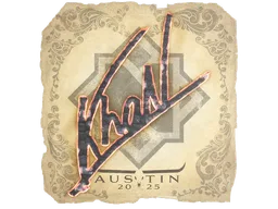 Sticker | khaN | Austin 2025